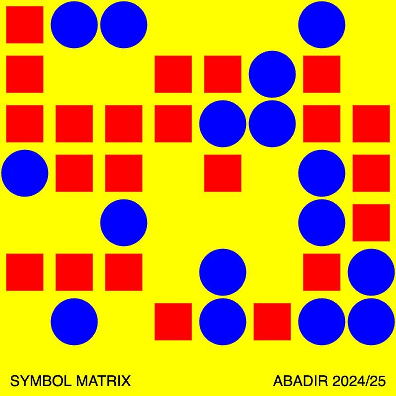 Symbol matrix