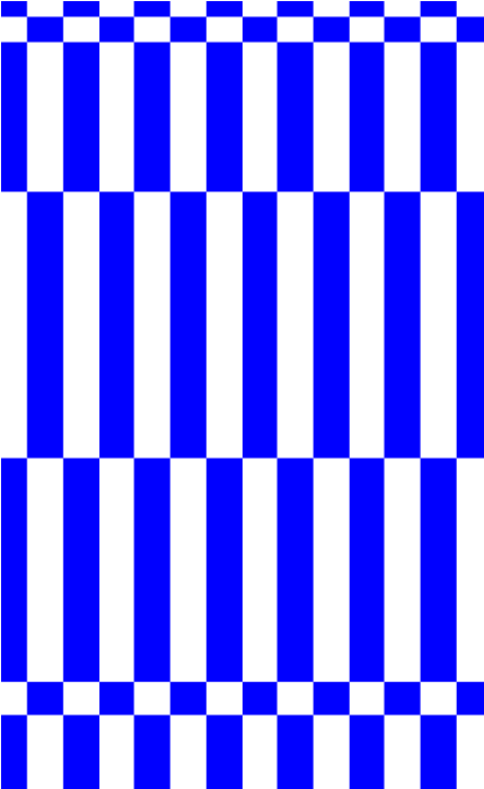 Variable grids with solid or gradient fill.